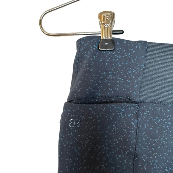 Betabrand Pattern Print Power Down Skinny Pants Small Petite - Picture 9 of 11